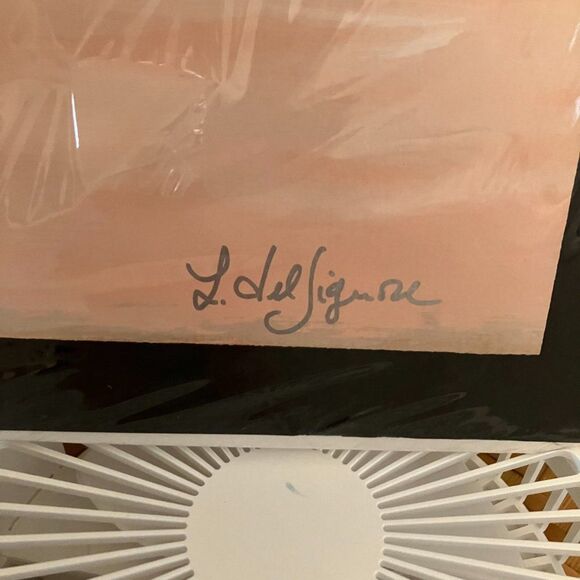 "Une Rose dans les Cheveux" by Del Signore Littorio Serigraph - Picture 3 of 7